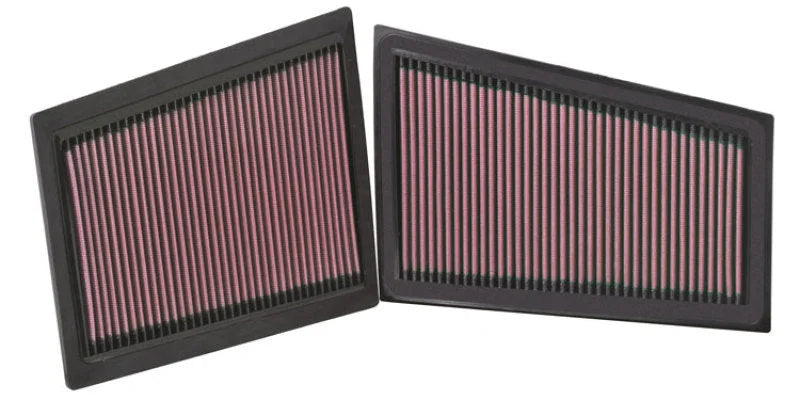K&N Replacement Air Filter MERCEDES C280/320 3.0L V6 CDi (2 PER BOX) - Installation View