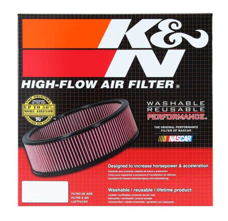 K&N Replacement Air Filter Round 9in OD 7-1/2in ID 5in H - Additional View 10