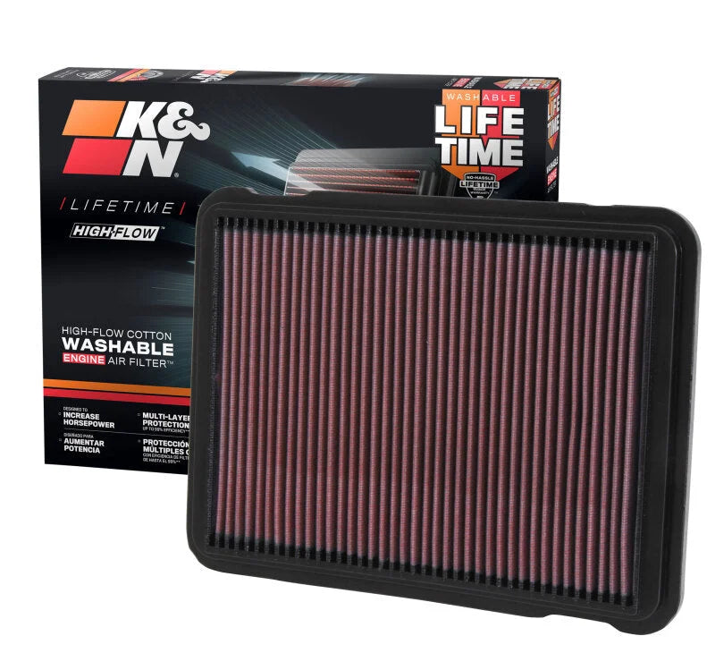 K&N Replacement Air Filter TOYOTA LANDCRUISER V8-4.7L; 1999-2000 - Additional View 6