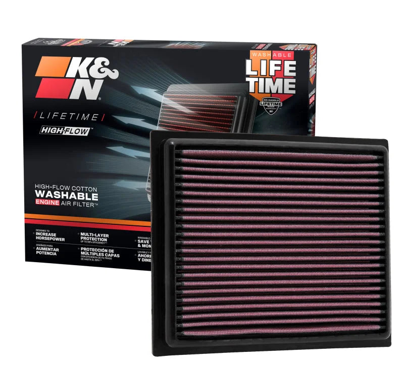K&N Replacement Air Filter TOYOTA PRIUS 1.8L L4; 2010 - Additional View 7