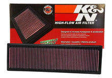 Load image into Gallery viewer, K&amp;N Replacement Air Filter VOLKSWAGEN JETTA 2005-2010, RABBIT 2007-2009 2.5L L5 - Back View