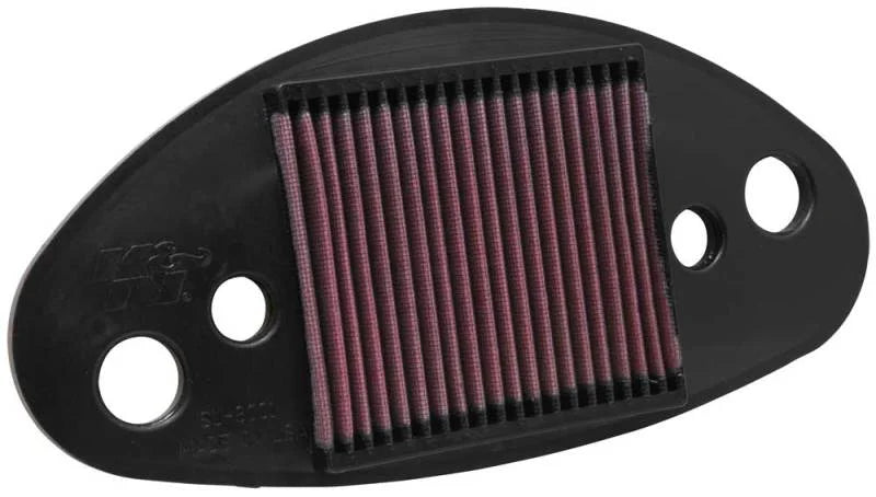 K&N Replacement Air Filter for 01-04 Suzuki VL800LC Intruder / 05-08 Boulevard - Side View