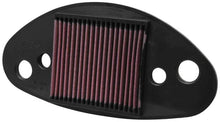 Load image into Gallery viewer, K&amp;N Replacement Air Filter for 01-04 Suzuki VL800LC Intruder / 05-08 Boulevard - Back View