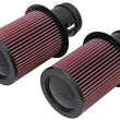 Load image into Gallery viewer, K&amp;N Replacement Air Filter for 09-13 Audi R8 5.2L V10 / 09-13 Lamborghini Gallardo 5.2L V10 - Main Product View