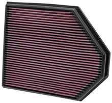 Load image into Gallery viewer, K&amp;N Replacement Air Filter for 11-12 BMW X3 3.0L L6 - Main Product View