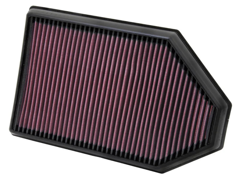 K&N Replacement Air Filter for 11 Chrysler 300/300C / Challenger 3.6L/5.7L/6.4L / Charger 3.6L/5.7L - Side View