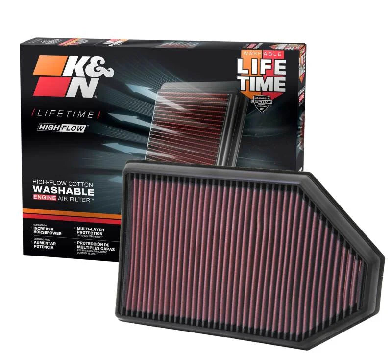 K&N Replacement Air Filter for 11 Chrysler 300/300C / Challenger 3.6L/5.7L/6.4L / Charger 3.6L/5.7L - Additional View 10