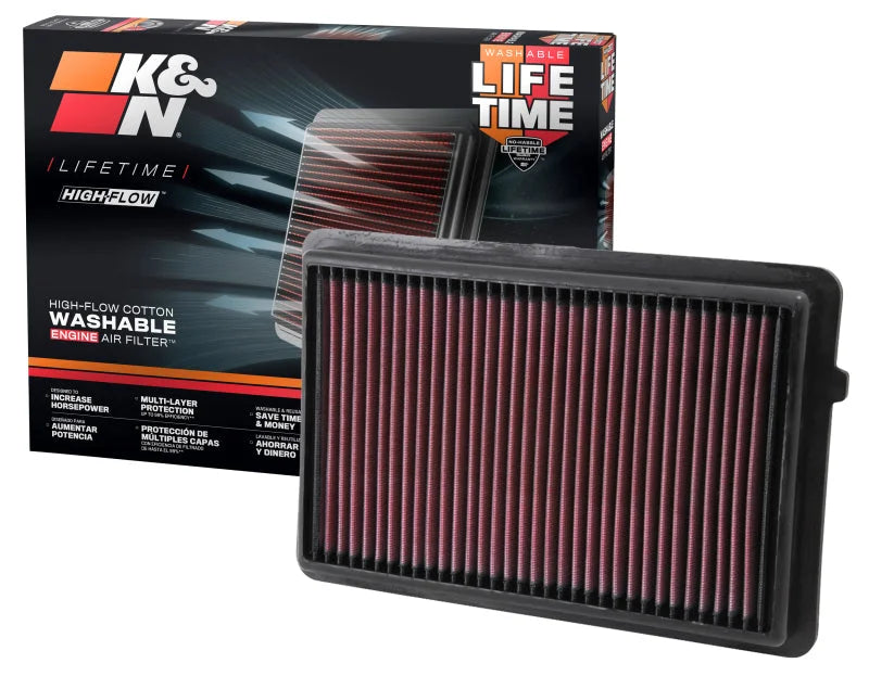 K&N Replacement Air Filter for 13 Acura RDX 3.5L V6 - Additional View 11