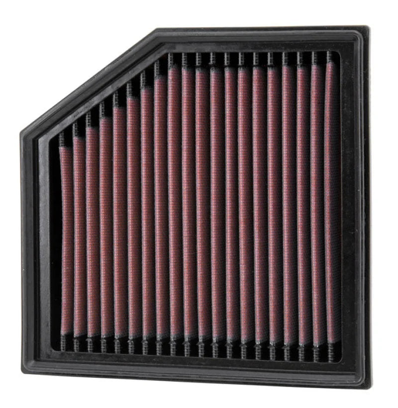 K&N Replacement Air Filter for 13 Dodge Dart 1.4L/2.0L L4 - Side View