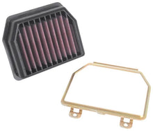 Load image into Gallery viewer, K&amp;N Replacement Air Filter for 18-19 Honda CB250R 249 - Side View