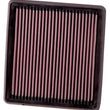 Load image into Gallery viewer, K&amp;N Replacement Air Filter for Fiat / Opel / Vauxhall / Alfa Romeo 8in O/S L x 8.313in O/S W x 1in H - Main Product View