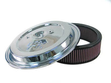 Load image into Gallery viewer, K&amp;N Replacement Air Filter w/ Chrome Top - W/E-1500 K&amp;N Logo - Main Product View