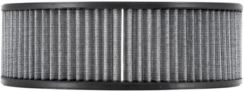 K&N Replacement Drag Race Air Filter 9inOD x 3inH - Side View