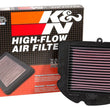 Load image into Gallery viewer, K&amp;N Replacement Drop In Air Filter for 16-17 Yamaha YXZ1000R - Detail View