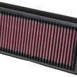 Load image into Gallery viewer, K&amp;N Replacement Panel Air Filter 12-14 Nissan Versa 1.6L 1.031in H x 9.125in OS L x 4in OS W - Main Product View