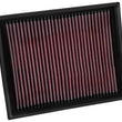 Load image into Gallery viewer, K&amp;N Replacement Panel Air Filter Fiat 96-07 Palio/96-06 Siena/99-06 Strada/ 07-14 Renault Laguna III - Side View