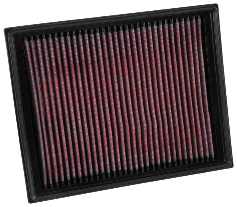 K&N Replacement Panel Air Filter Fiat 96-07 Palio/96-06 Siena/99-06 Strada/ 07-14 Renault Laguna III - Side View