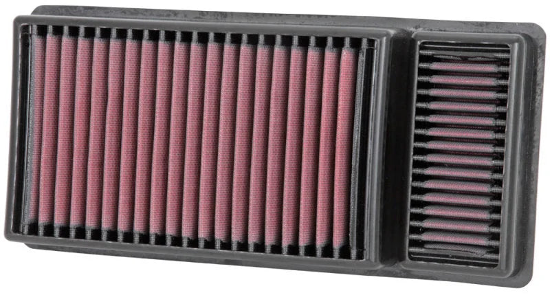 K&N Replacement Panel Air Filter for 11-15 Ford F-250/F-350/F-450/F-550 Super Duty 6.7L V8 Diesel - Side View