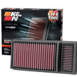Load image into Gallery viewer, K&amp;N Replacement Panel Air Filter for 11-15 Ford F-250/F-350/F-450/F-550 Super Duty 6.7L V8 Diesel - Additional View 6