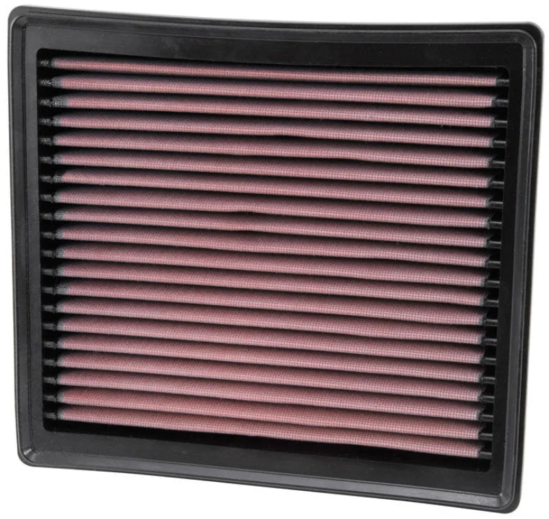 K&N Replacement Panel Air Filter for 13-14 Dodge Ram 2500/3500/4500/5500 6.7L L6 Diesel - Side View
