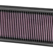Load image into Gallery viewer, K&amp;N Replacement Panel Air Filter for 2014-2015 Infiniti Q50 3.5L/3.7L V6 (2 Required) - Main Product View