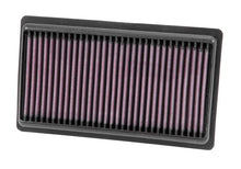 Load image into Gallery viewer, K&amp;N Replacement Panel Air Filter for 2014-2015 Infiniti Q50 3.5L/3.7L V6 (2 Required) - Main Product View