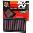 Load image into Gallery viewer, K&amp;N Replacement Panel Air Filter for 2014-2015 Infiniti Q50 3.5L/3.7L V6 (2 Required) - Installation View