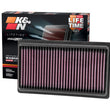 Load image into Gallery viewer, K&amp;N Replacement Panel Air Filter for 2014-2015 Infiniti Q50 3.5L/3.7L V6 (2 Required) - Additional View 7