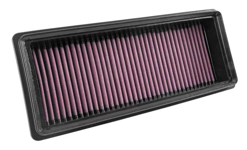 K&N Replacement Panel Air Filter for 2014 BMW 535D L6 3.0L DSL - Side View