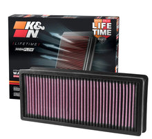 Load image into Gallery viewer, K&amp;N Replacement Panel Air Filter for 2014 BMW 535D L6 3.0L DSL - Back View