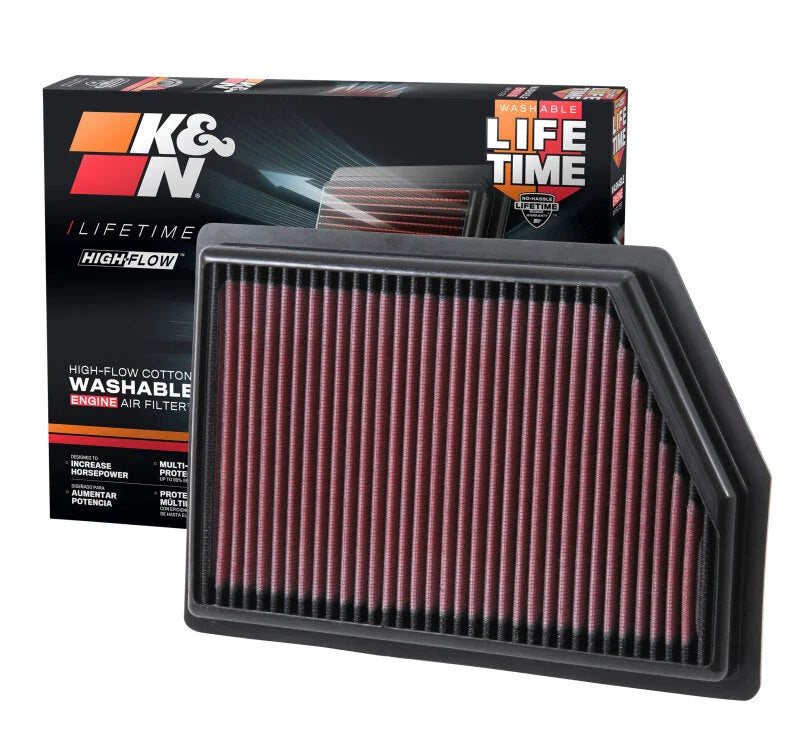 K&N Replacement Panel Air Filter for 2014 Jeep Cherokee 2.4L/3.2L - Additional View 11