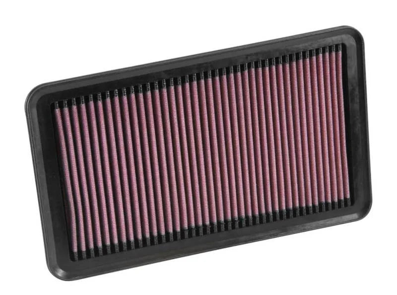 K&N Replacement Panel Air Filter for 2015 Chrysler 200 2.4L L4 - Side View