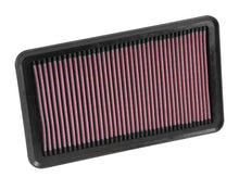 Load image into Gallery viewer, K&amp;N Replacement Panel Air Filter for 2015 Chrysler 200 2.4L L4 - Side View