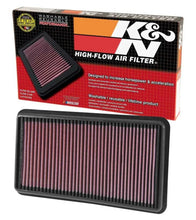 Load image into Gallery viewer, K&amp;N Replacement Panel Air Filter for 2015 Chrysler 200 2.4L L4 - Back View