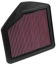 Load image into Gallery viewer, K&amp;N Replacement Panel Air Filter for 2015 Hyundai Genesis Sedan 5.0L V8 (Left) - Side View