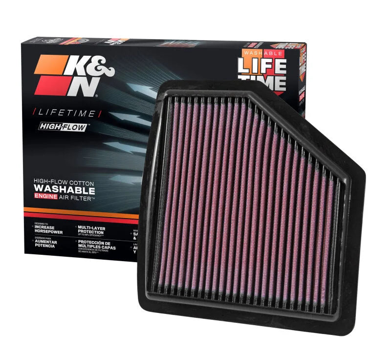 K&N Replacement Panel Air Filter for 2016 Honda HR-V 1.8L - Additional View 7