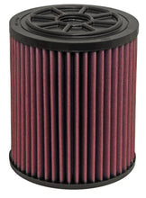 Load image into Gallery viewer, K&amp;N Replacement Round Air Filter for 13-14 Audi RS6/RS7 4.0L V8 - Installation View
