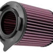 Load image into Gallery viewer, K&amp;N Replacement Round Straight Air Filter for 14-15 Mercedes Benz A45/CLA45/GLA45 AMG 2.0L - Side View