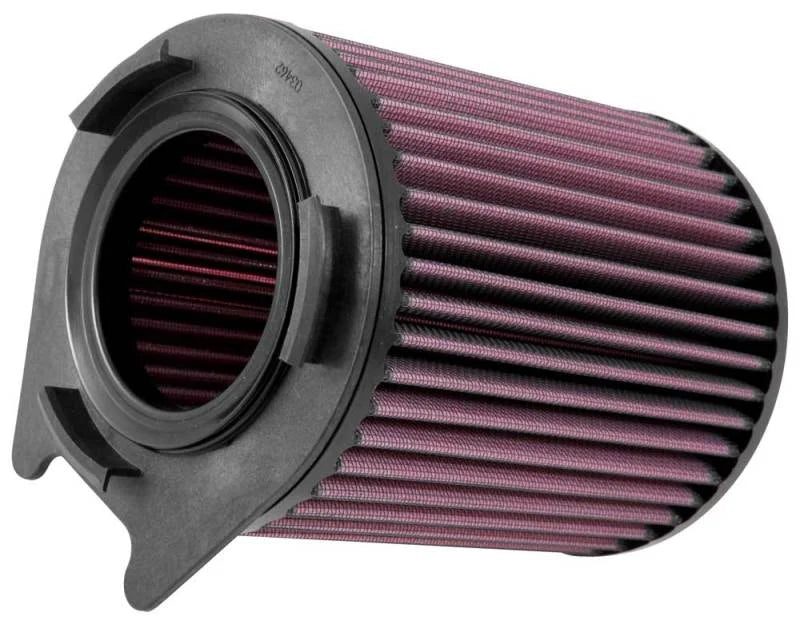 K&N Replacement Round Straight Air Filter for 14-15 Mercedes Benz A45/CLA45/GLA45 AMG 2.0L - Side View