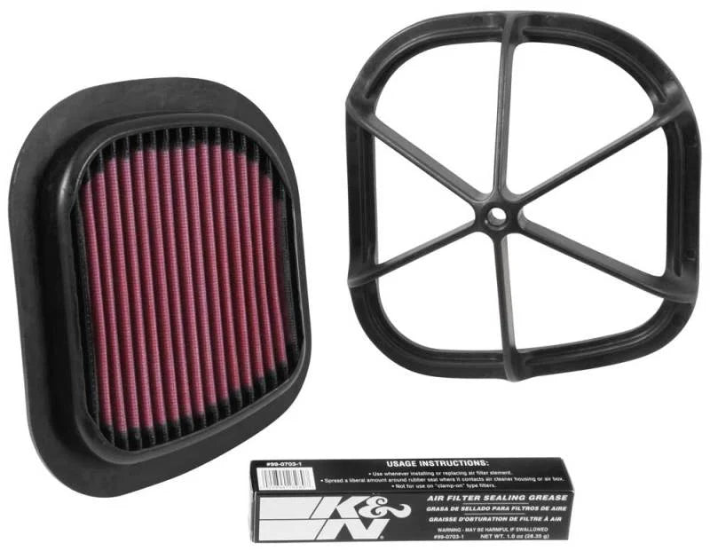K&N Replacement Unique Panel Air Filter for 07-15 KTM 125/144/150/200/250/300/350/400/450/505/530 - Main Product View