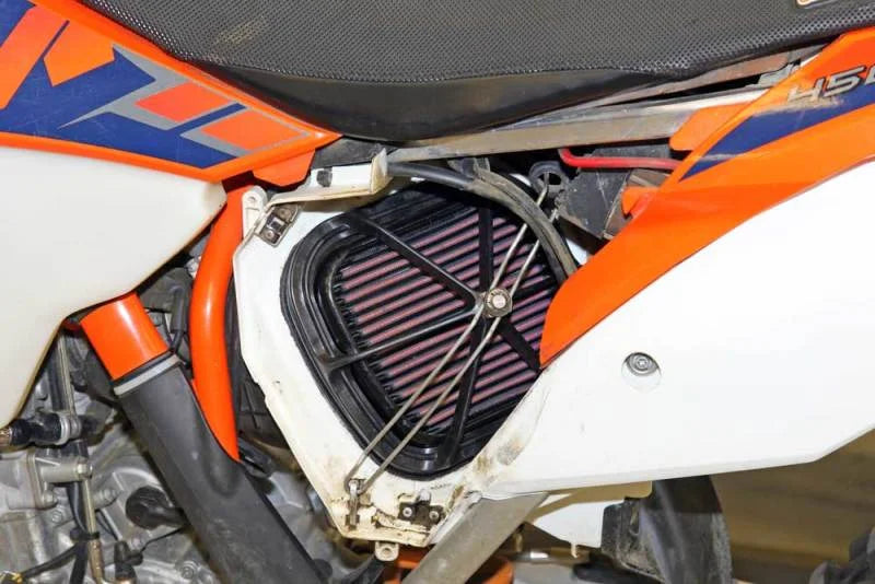 K&N Replacement Unique Panel Air Filter for 07-15 KTM 125/144/150/200/250/300/350/400/450/505/530 - Back View