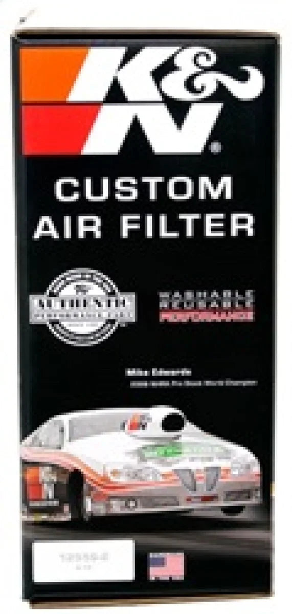 K&N Round Air Filter Assembly 12in ID / 3.063in Height / 5.125in Neck Flange / 7/8in Drop Base - Additional View 7