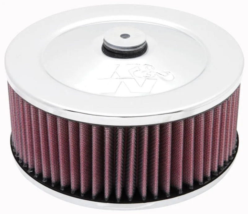 K&N Round Air Filter Assembly - Main Product View