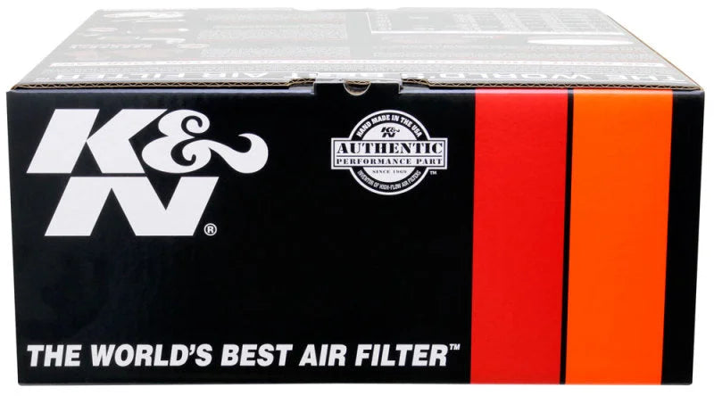 K&N Round Air Filter Assembly 5.25in ID / 5in Height / 5.125in Neck Flange / 1 1/4in Drop Base - Additional View 6