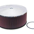 Load image into Gallery viewer, K&amp;N Round - Red - Size 14in - 5.125in Neck Flange Custom Air Cleaner Assembly