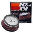 Load image into Gallery viewer, K&amp;N Round Tapered 6.25in Base OD x 5.5in Top OD x 2.125in H Replacement Filter for Harley Davidson - Side View