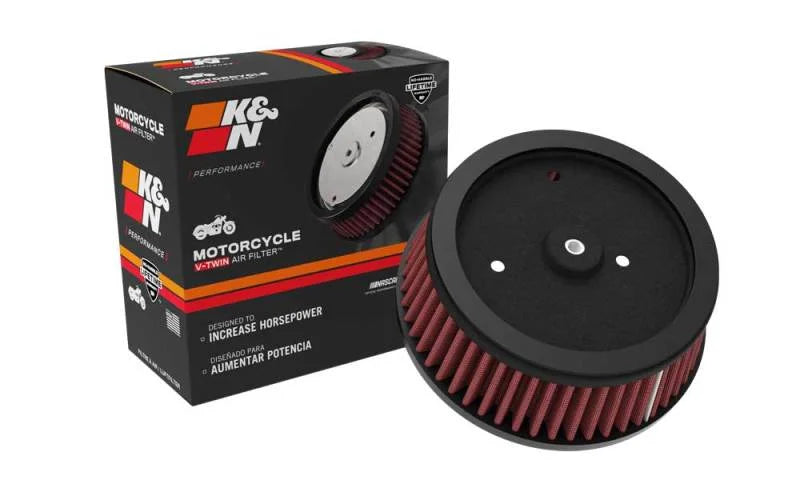 K&N Round Tapered 6.25in Base OD x 5.5in Top OD x 2.125in H Replacement Filter for Harley Davidson - Additional View 5