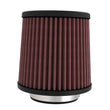 Load image into Gallery viewer, K&amp;N Round Tapered Universal Air Filter 2.75in Flange 5.063in Base 4.5in Top 5in Height - Back View