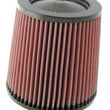 Load image into Gallery viewer, K&amp;N Round Tapered Universal Air Filter 3 inch Flange 6 inch Base 5 inch Top 6 inch Height - Main Product View