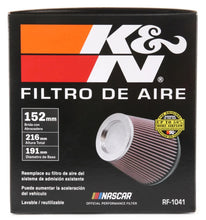 Load image into Gallery viewer, K&amp;N Round Tapered Universal Air Filter 6 inch Flange 7 1/2 inch Base 5 inch Top 7 1/2 inch Height - Additional View 10